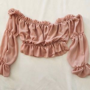 Off shoulder top